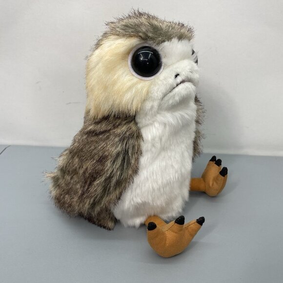 Star Wars Talking Moving Porg Plush Animatronic Toy se7en20 Wing and Mouth Move - Picture 2 of 9